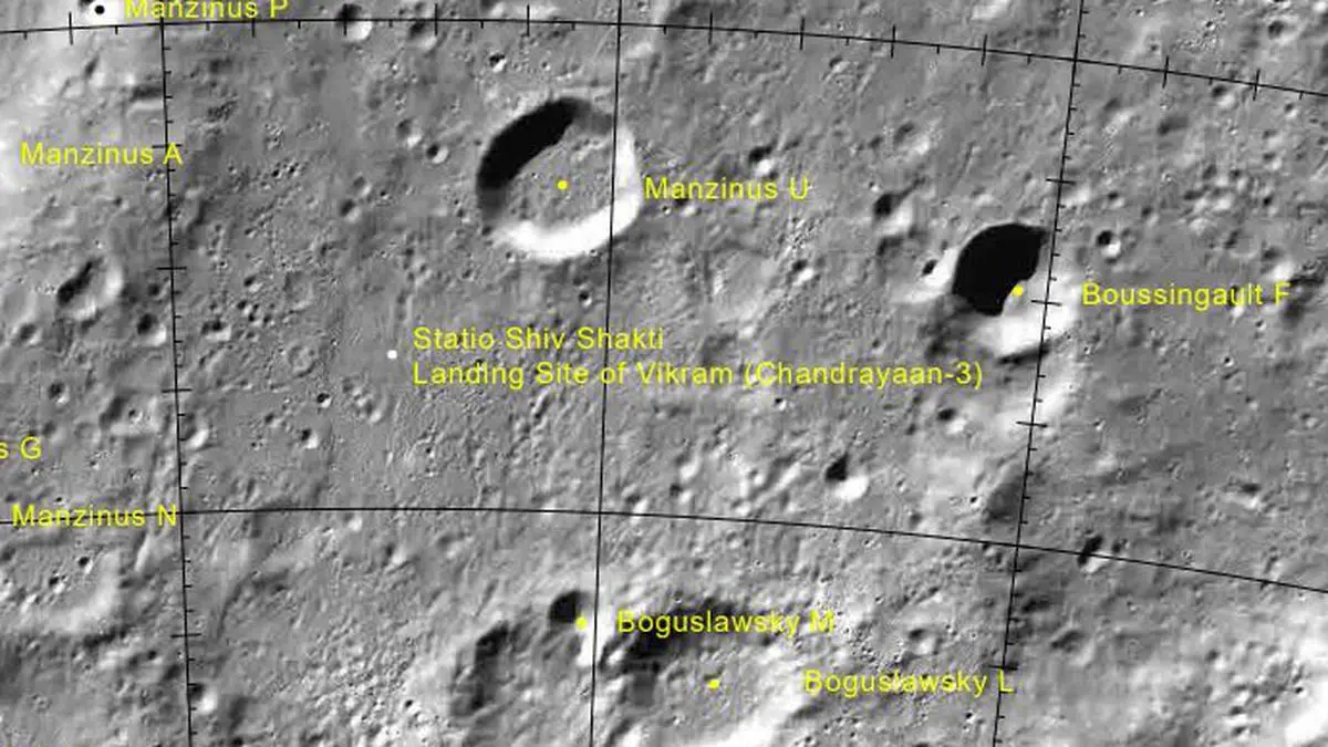 IAU Approves Chandrayaan-3 landing Site Name - Statio Shiva Shakti - as Announced by PM Narendra Modi.