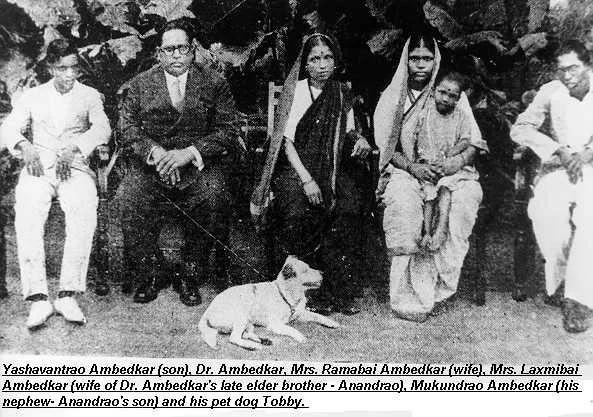 baba-Saheb-Ambedkar-Family B. R. Ambedkar Family Photo