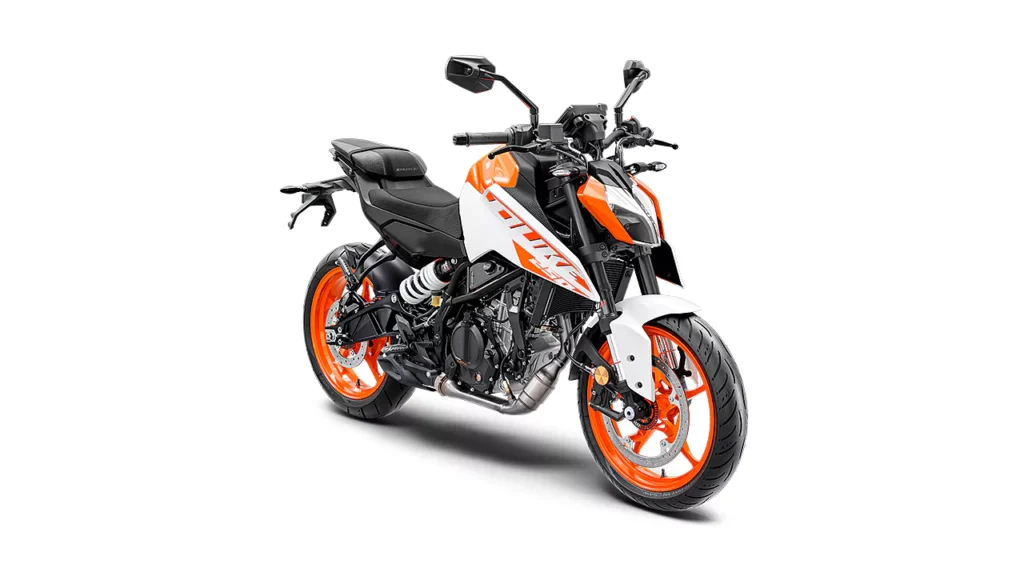 KTM Duke 250 Ceramic White