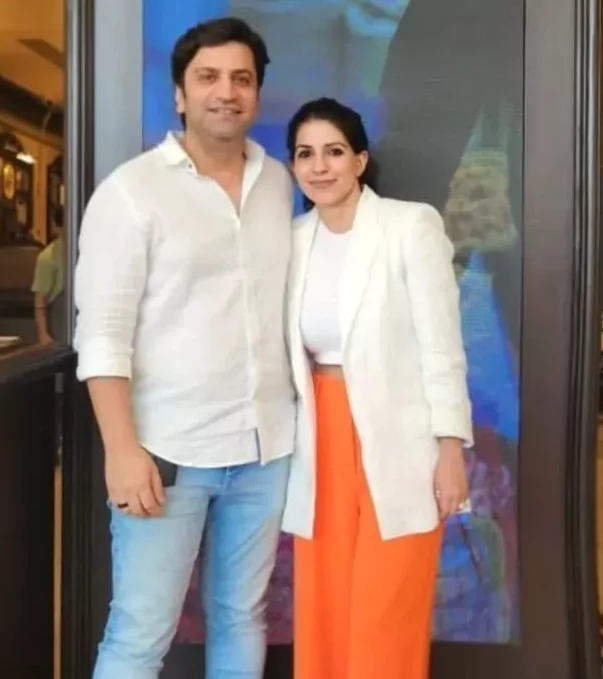 Master Chef Kunal Kapur with his wife