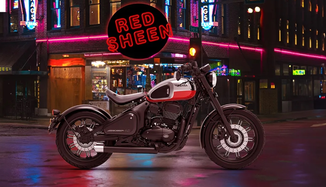 New Jawa 42 Bobber Red Sheen Motorcycle Launched