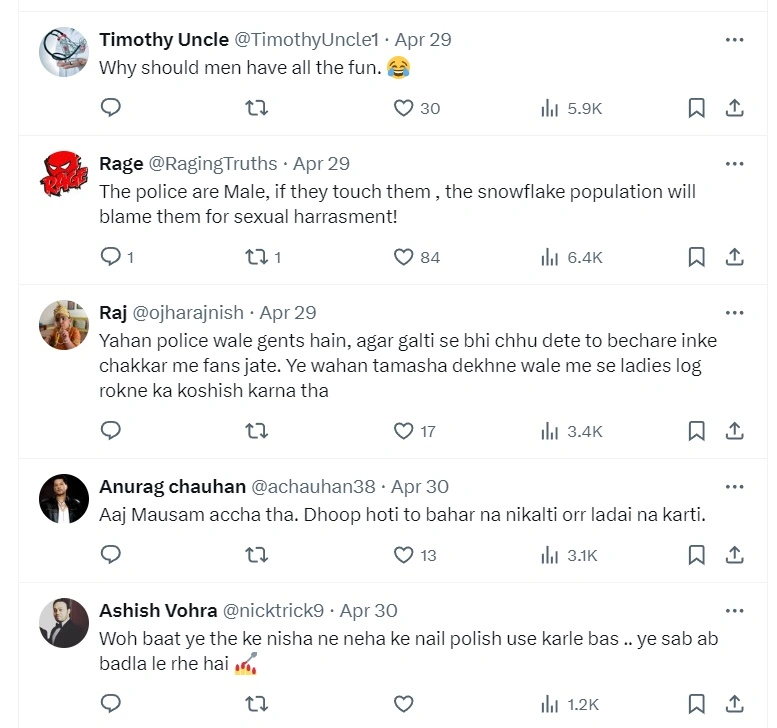 noida-girls-fight-video-viral-comments People reaction on Noida Girls Fight Video