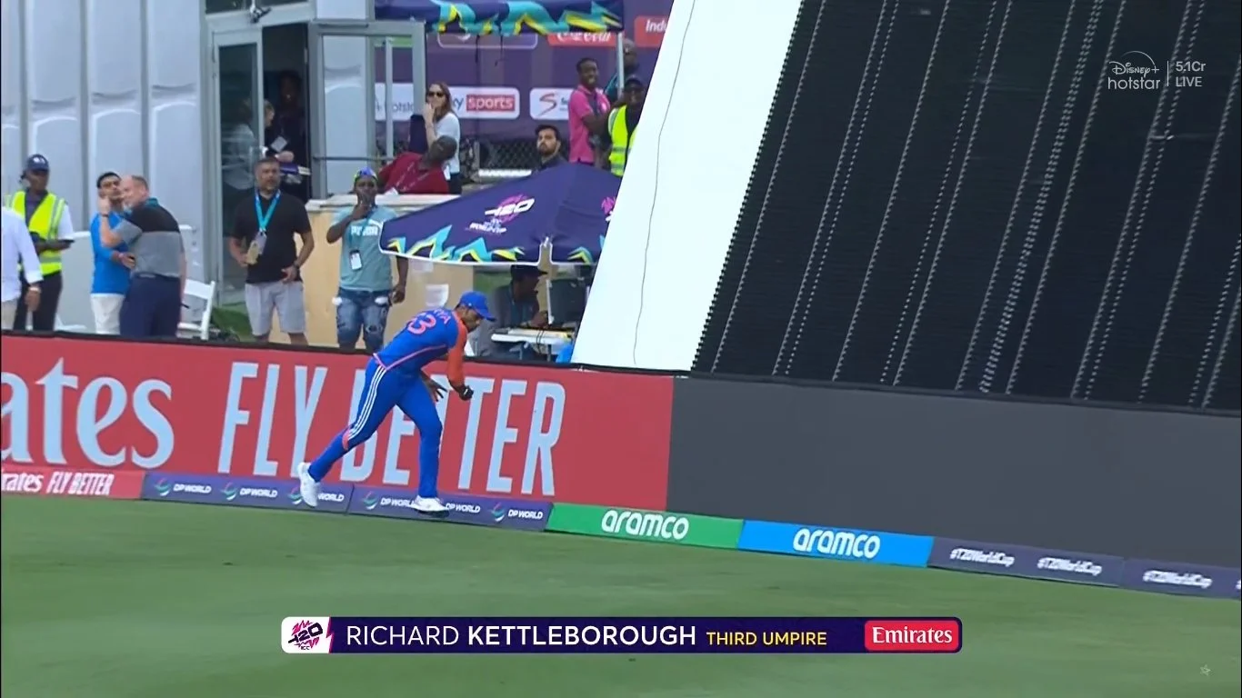 Watch Suryakumar Yadav Catch in T20 World Cup Final 2024 Against South Africa