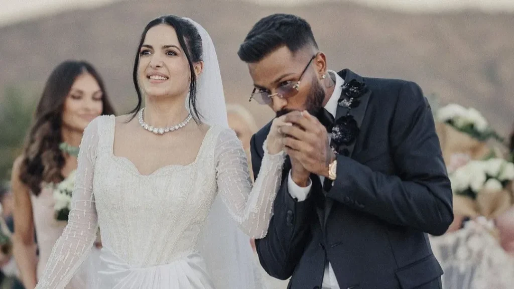 Natasa Stankovic and Hardik