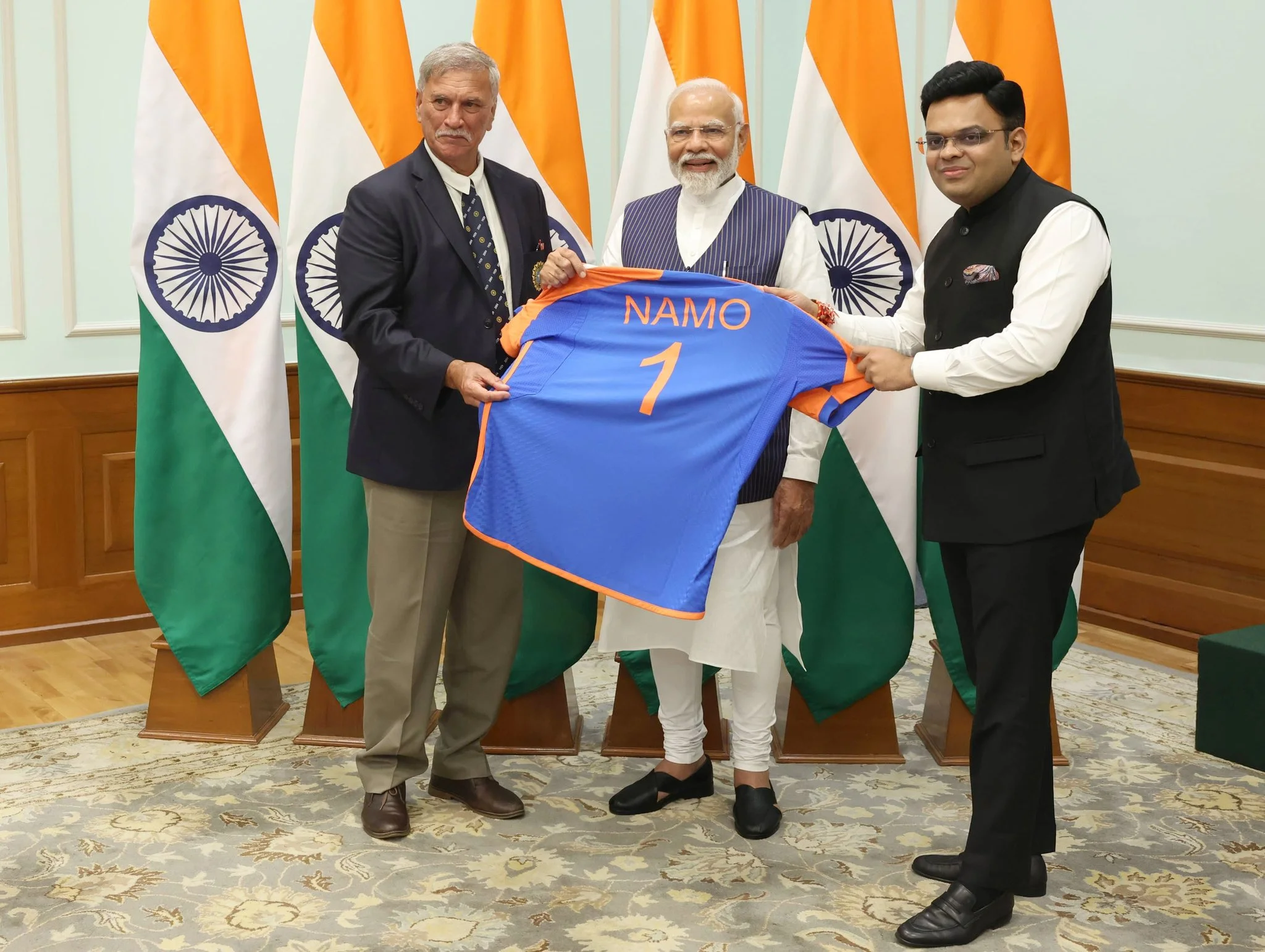 PM Narendra Modi with Jay Shah