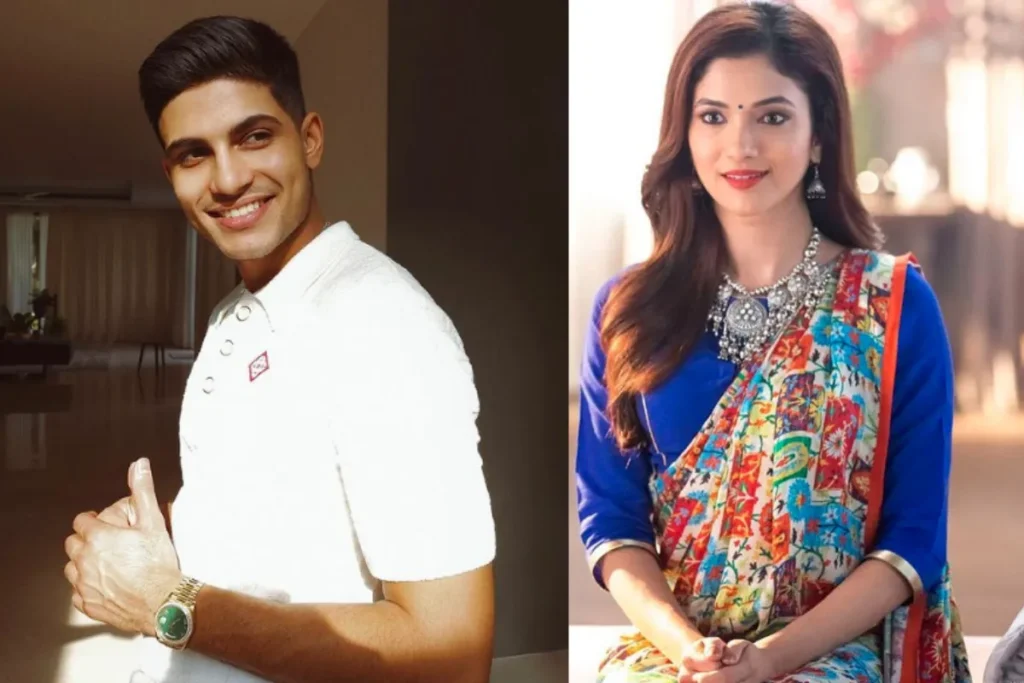 Shubman Gill and Ridhima Pandit