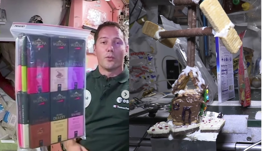 world-chocolate-day-celebration-in-space-at-international-space-station World Chocolate Day Celebration at International Space Station