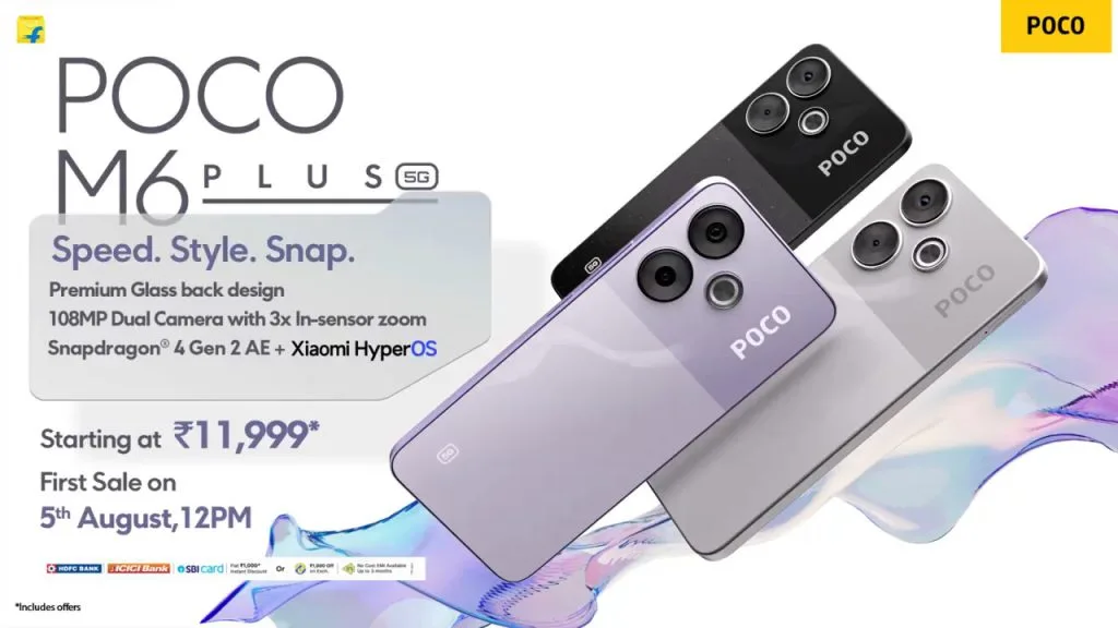 POCO-M6-Plus-5G-launch-date-in-India-price Poco M6 Plus 5G Smartphone Launched in India